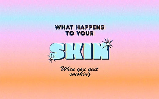 What happens to your skin when you quit smoking