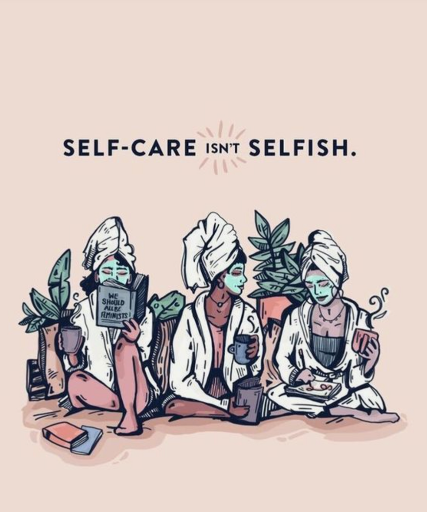 self care isnt selfish poster