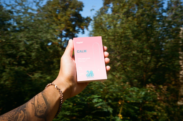 CALM your senses with our new white peach aroma