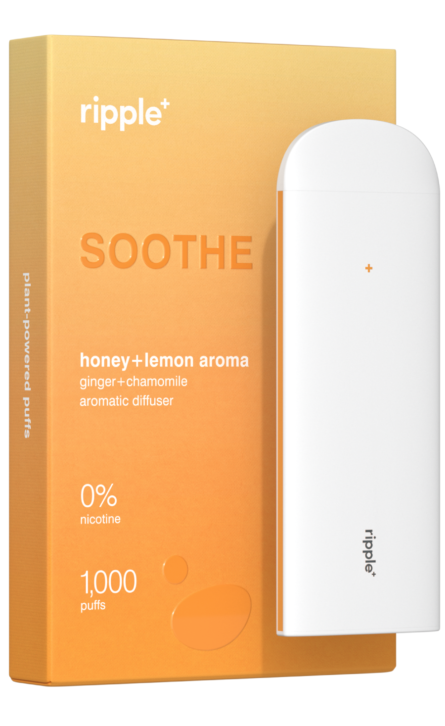 ripple⁺ SOOTHE aromatic diffuser - honey+lemon aroma