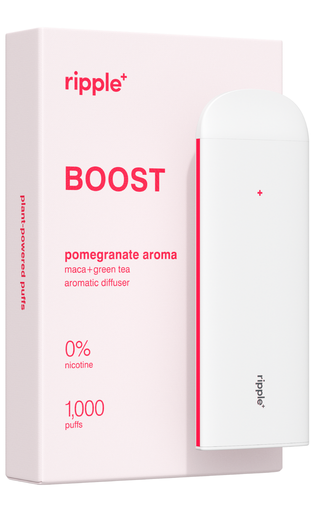 ripple⁺ BOOST aromatic diffuser - pomegranate aroma