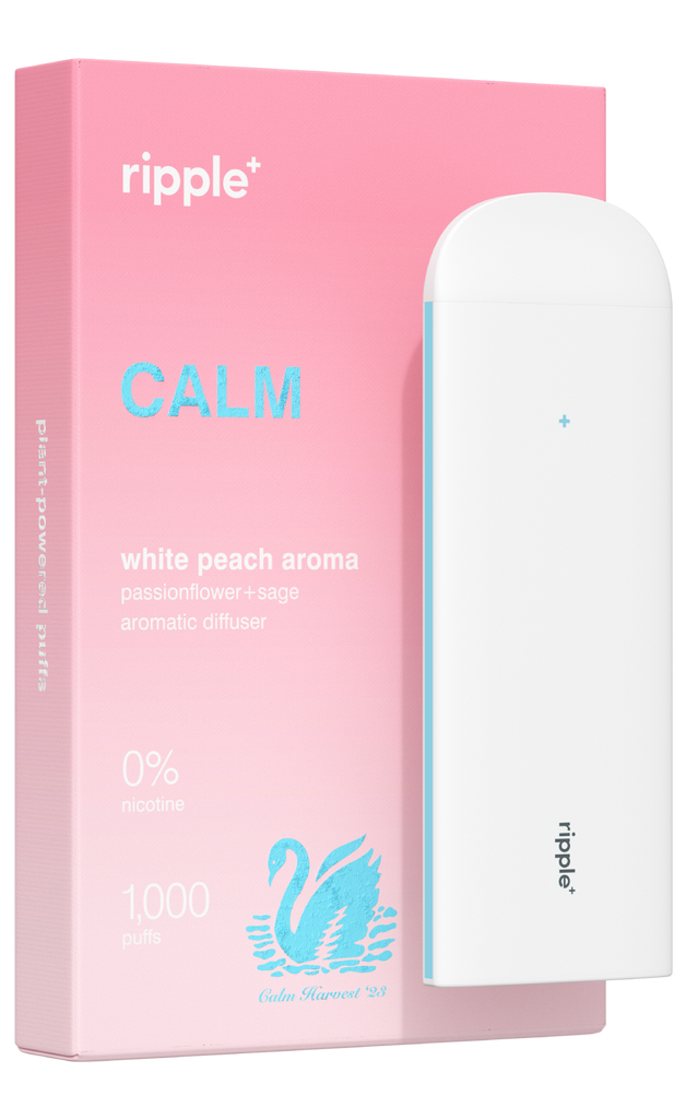 Ripple⁺ aromatic diffuser - CALM white peach aroma