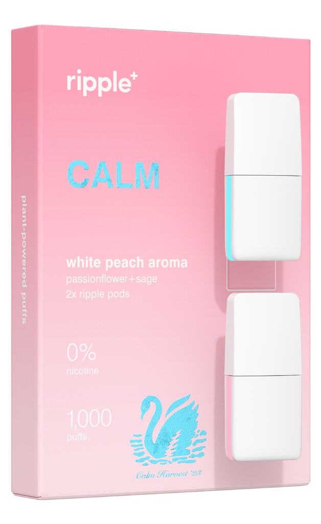 Ripple⁺ pods - CALM white peach aroma