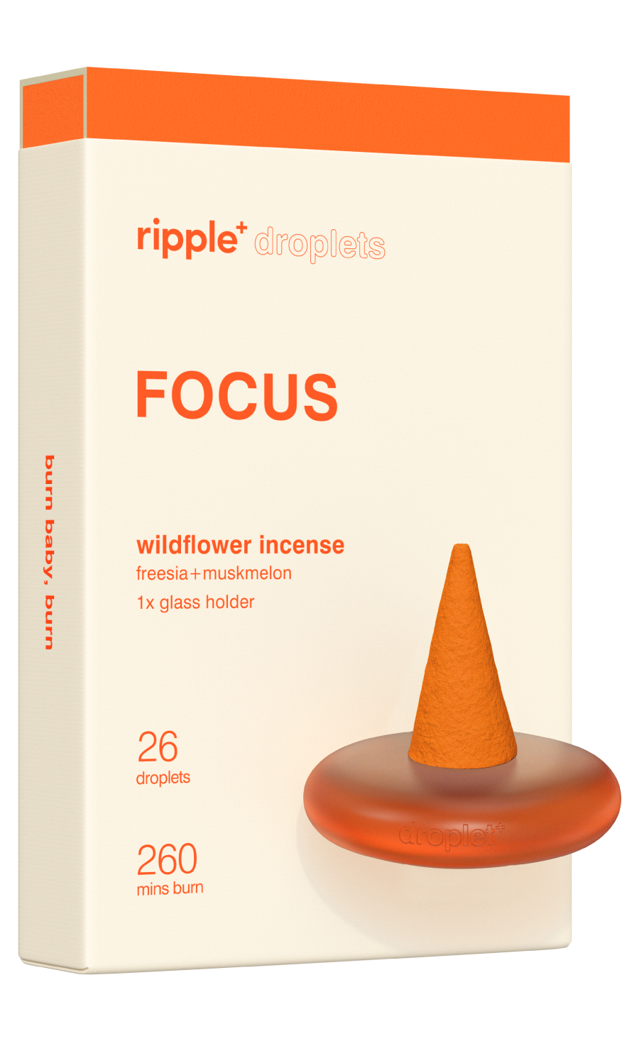 FOCUS Droplets - wildflower aroma incense cones – theripplecoEU